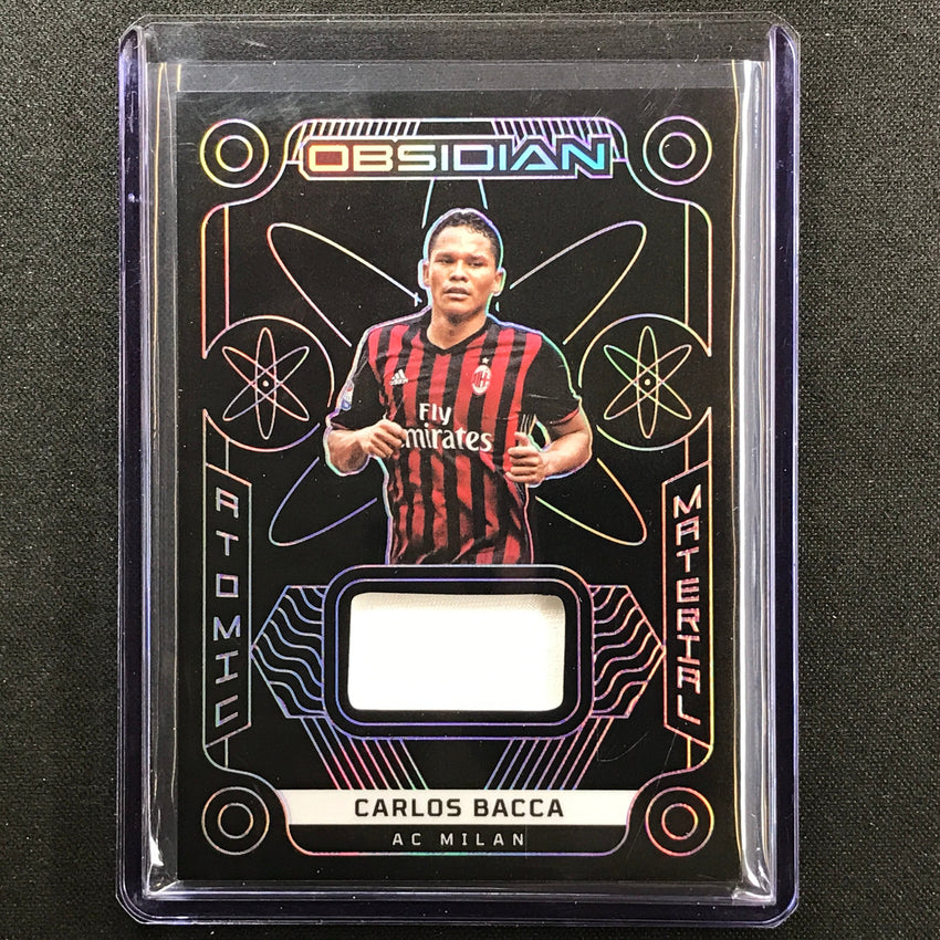2022-23 Obsidian Carlos Bacca Atomic Material Relic Electric Etch Purple 16/50