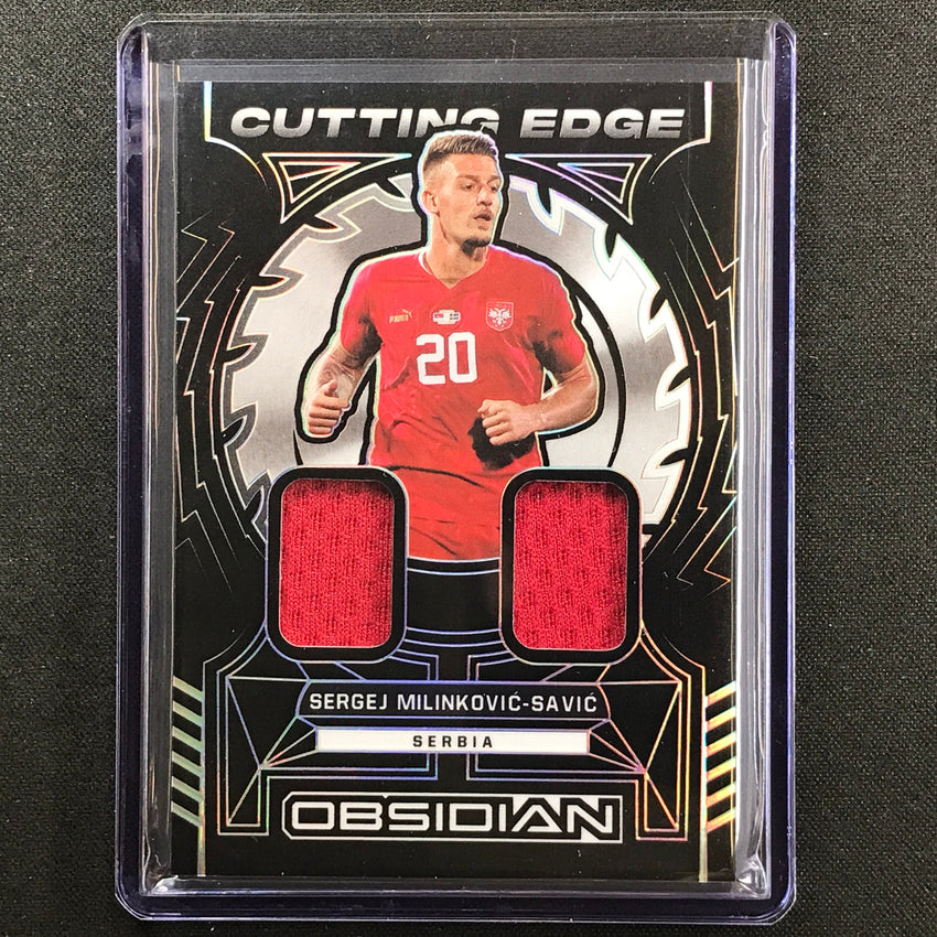 2022-23 Obsidian Sergej Milinkovic-savic Cutting Edge Relic Silver 115/199
