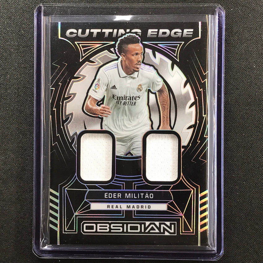2022-23 Obsidian Eder Militao Cutting Edge Relic Silver 170/199