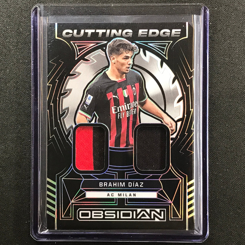 2022-23 Obsidian Brahim Diaz Cutting Edge Relic Silver 3/199