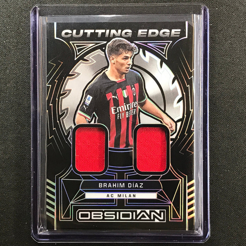 2022-23 Obsidian Brahim Diaz Cutting Edge Relic Silver 111/199