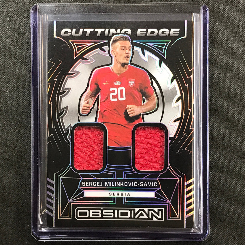 2022-23 Obsidian Sergej Milinkovic-savic Cutting Edge Relic Electric Etch 12/50