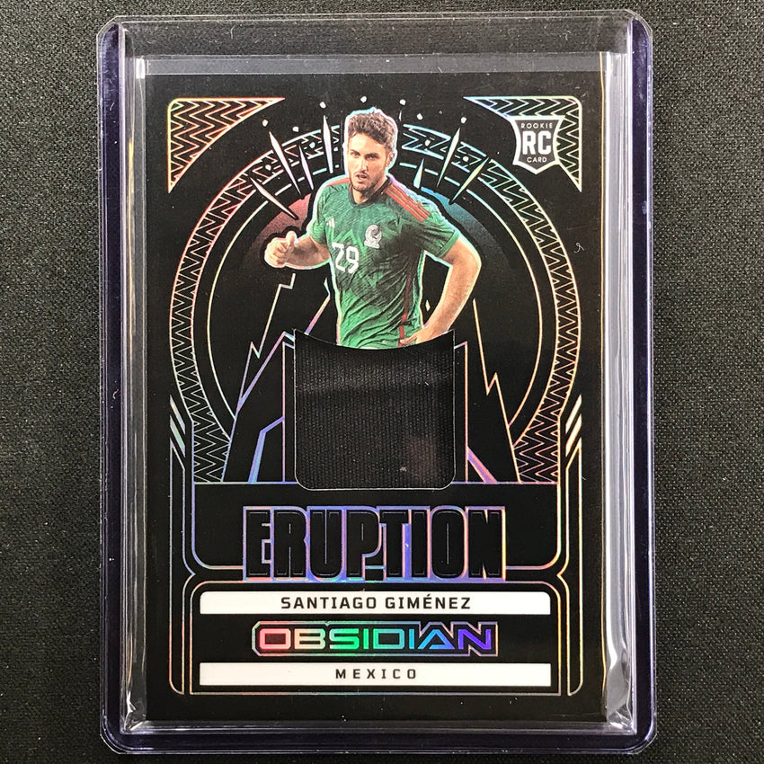 2022-23 Obsidian Santiago Gimenez Eruption Rookie Relic Silver 93/199