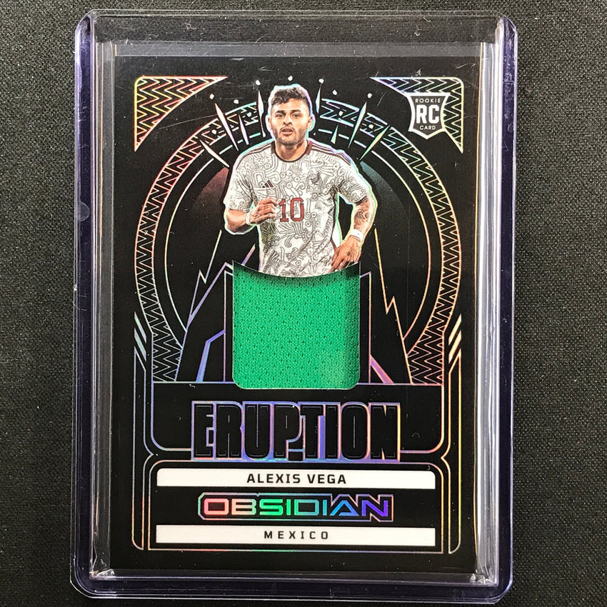 2022-23 Obsidian Alexis Vega Eruption Rookie Relic Silver 52/199