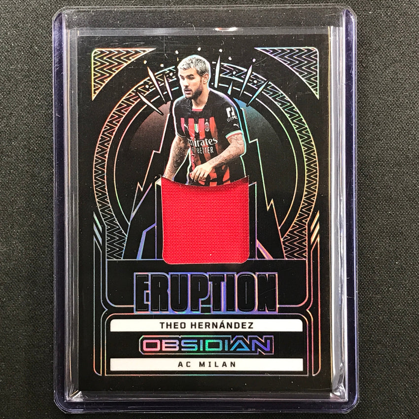 2022-23 Obsidian Theo Hernandez Eruption Relic Silver 106/199