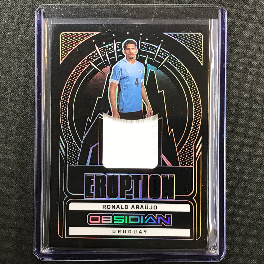 2022-23 Obsidian Ronald Araujo Eruption Relic Silver 29/199