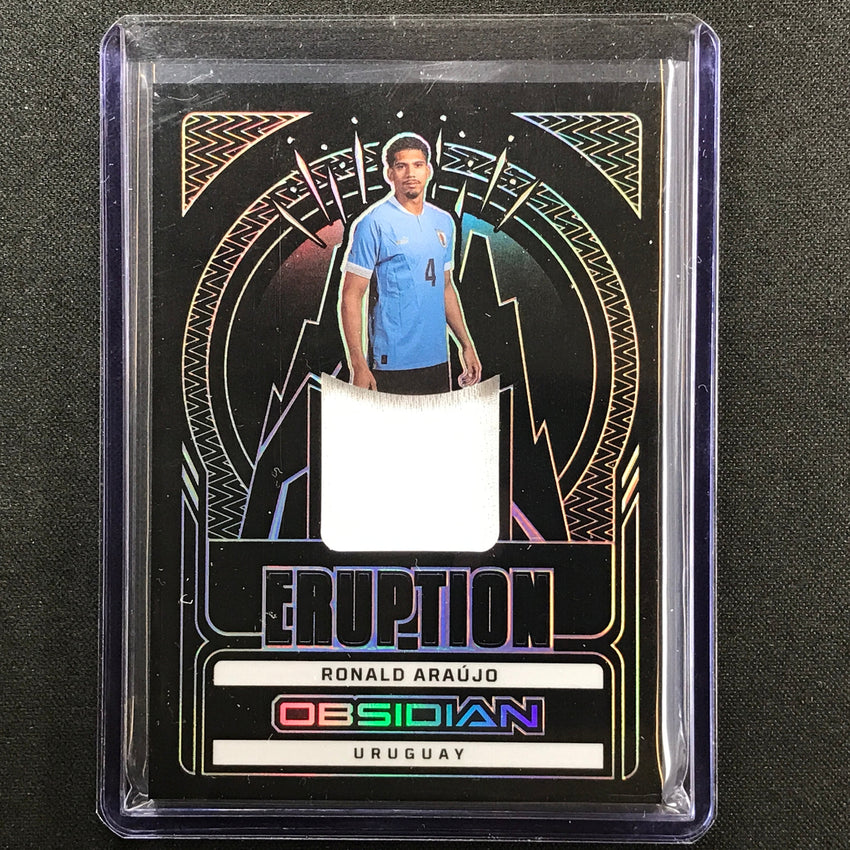 2022-23 Obsidian Ronald Araujo Eruption Relic Silver 64/199