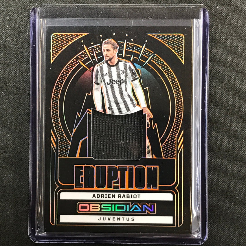 2022-23 Obsidian Adrien Rabiot Eruption Relic Electric Etch Orange 29/75