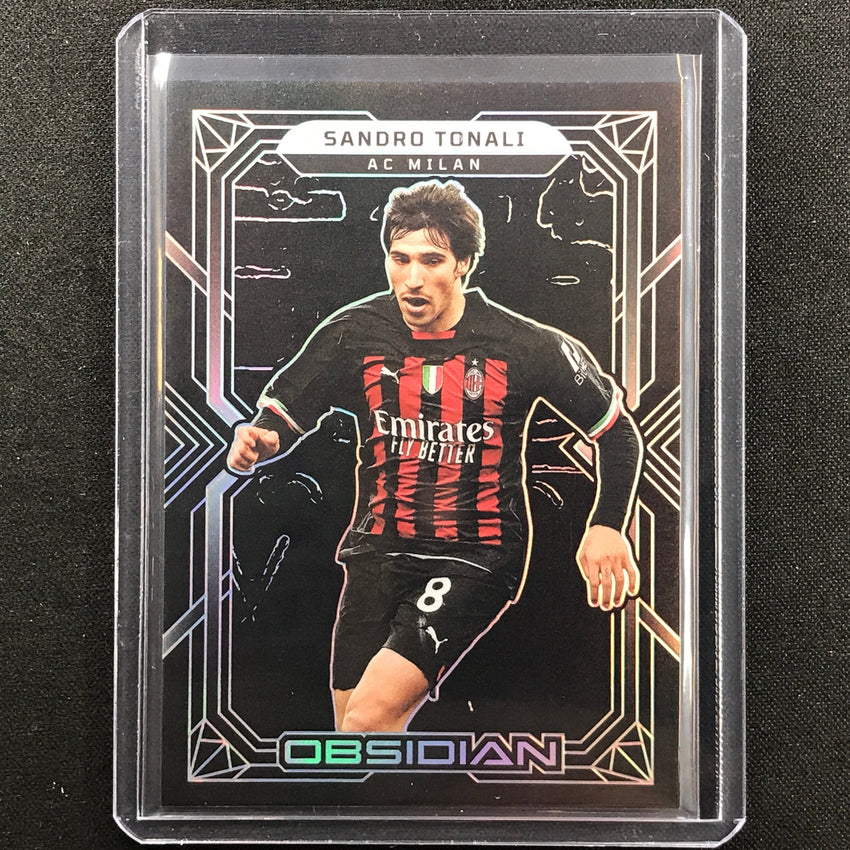 2022-23 Obsidian Sandro Tonali Base Silver 54/115