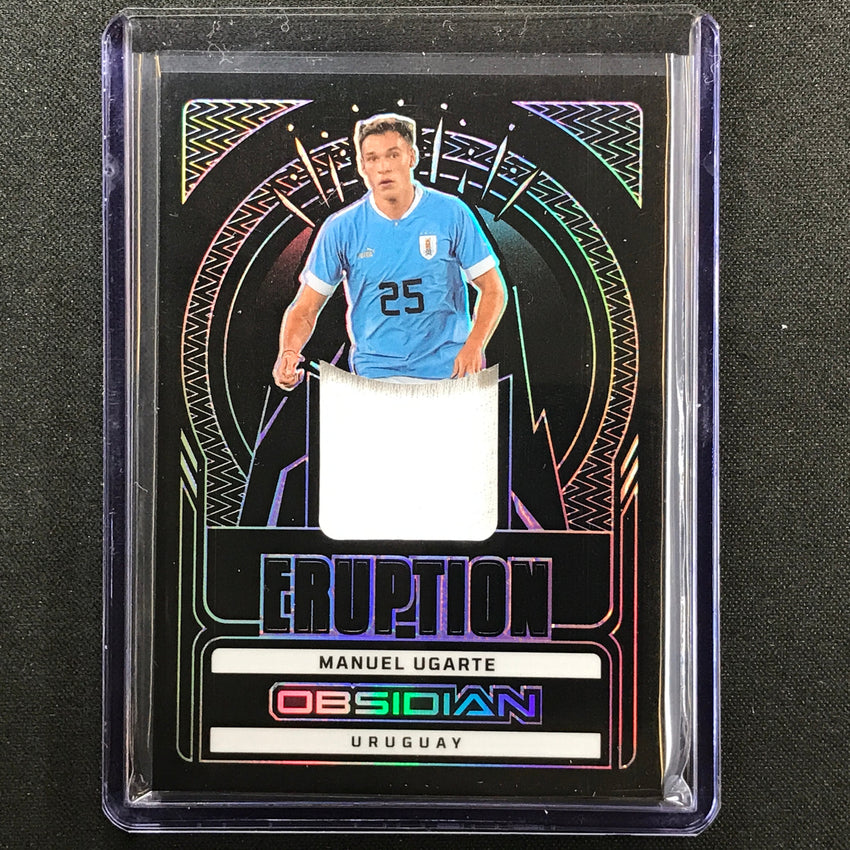 2022-23 Obsidian Manuel Ugarte Eruption Relic Electric Etch Purple 49/50