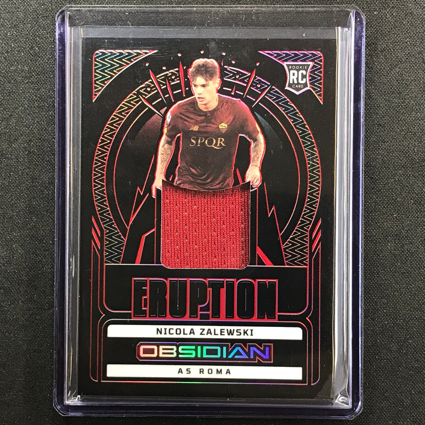 2022-23 Obsidian Nicola Zalewski Eruption Rookie Relic Electric Etch Red 17/25