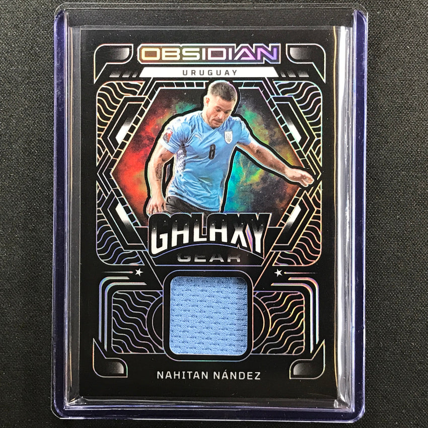 2022-23 Obsidian Nahitan Nandez Galaxy Gear Relic Silver 13/199