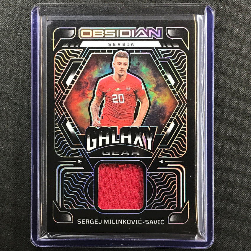 2022-23 Obsidian Sergej Milinkovic-savic Galaxy Gear Relic Silver 70/199