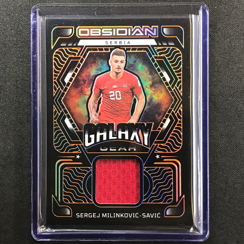 2022-23 Obsidian Sergej Milinkovic-savic Galaxy Gear Relic Electric Orange 50/75