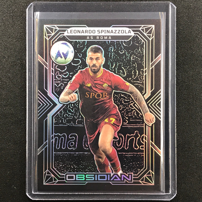 2022-23 Obsidian Leonardo Spinazzola Base Silver 41/115