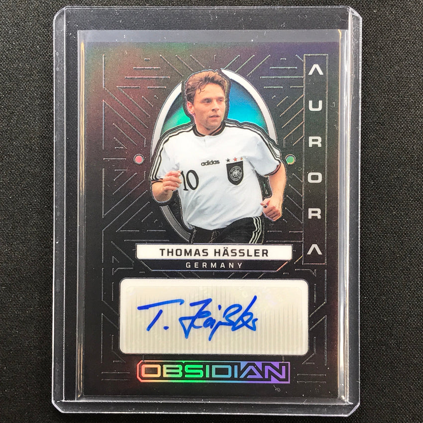 2022-23 Obsidian Thomas Hassler Aurora Auto Silver 98/199