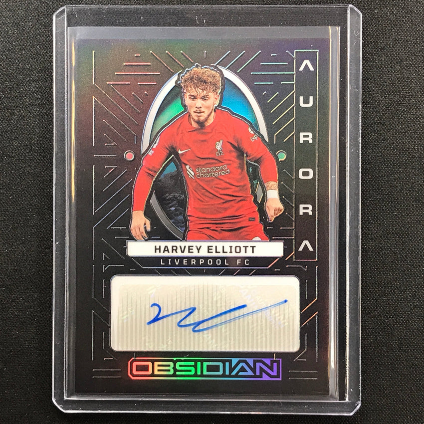 2022-23 Obsidian Harvey Elliott Aurora Auto Silver 81/199