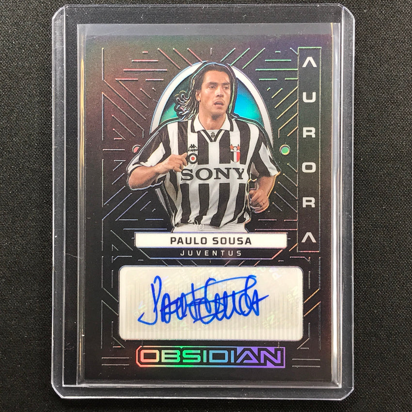 2022-23 Obsidian Paulo Sousa Aurora Auto Silver 4/199