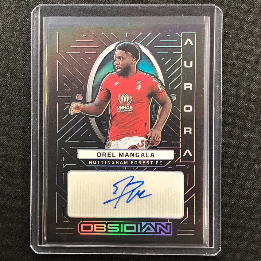 2022-23 Obsidian Orel Mangala Aurora Auto Silver 53/199