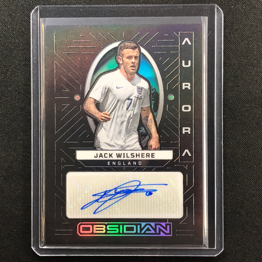 2022-23 Obsidian Jack Wilshere Aurora Auto Silver 28/199