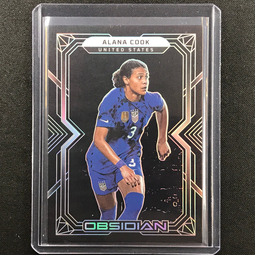 2022-23 Obsidian Alana Cook Base Silver 17/115