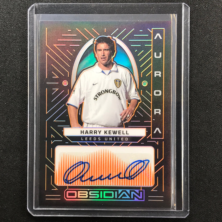2022-23 Obsidian Harry Kewell Aurora Auto Electric Etch Orange 47/75