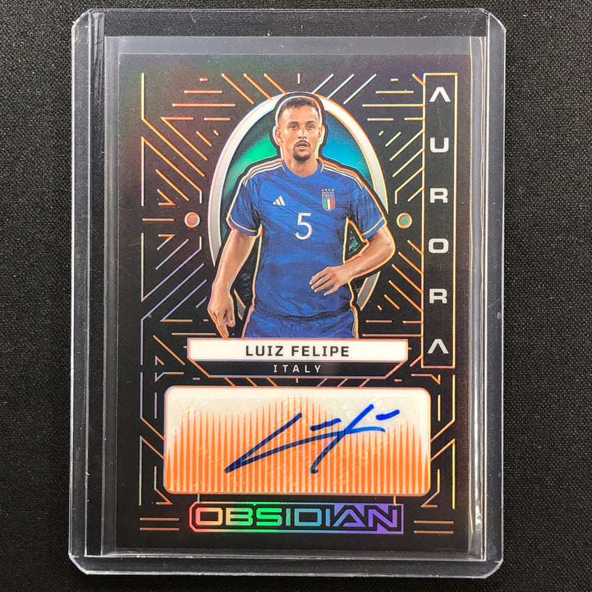 2022-23 Obsidian Luiz Felipe Aurora Auto Electric Etch Orange 47/75