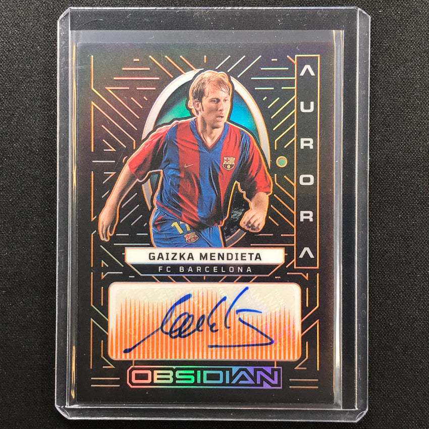 2022-23 Obsidian Gaizka Mendieta Aurora Auto Electric Etch Orange 63/75