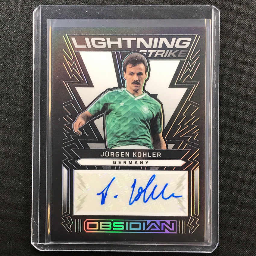 2022-23 Obsidian Jurgen Kohler Lightning Strike Auto Silver 145/199