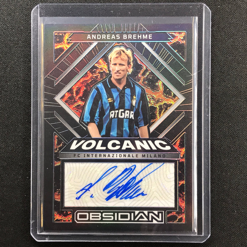 2022-23 Obsidian Andreas Brehme Volcanic Signatures Auto Silver 150/199