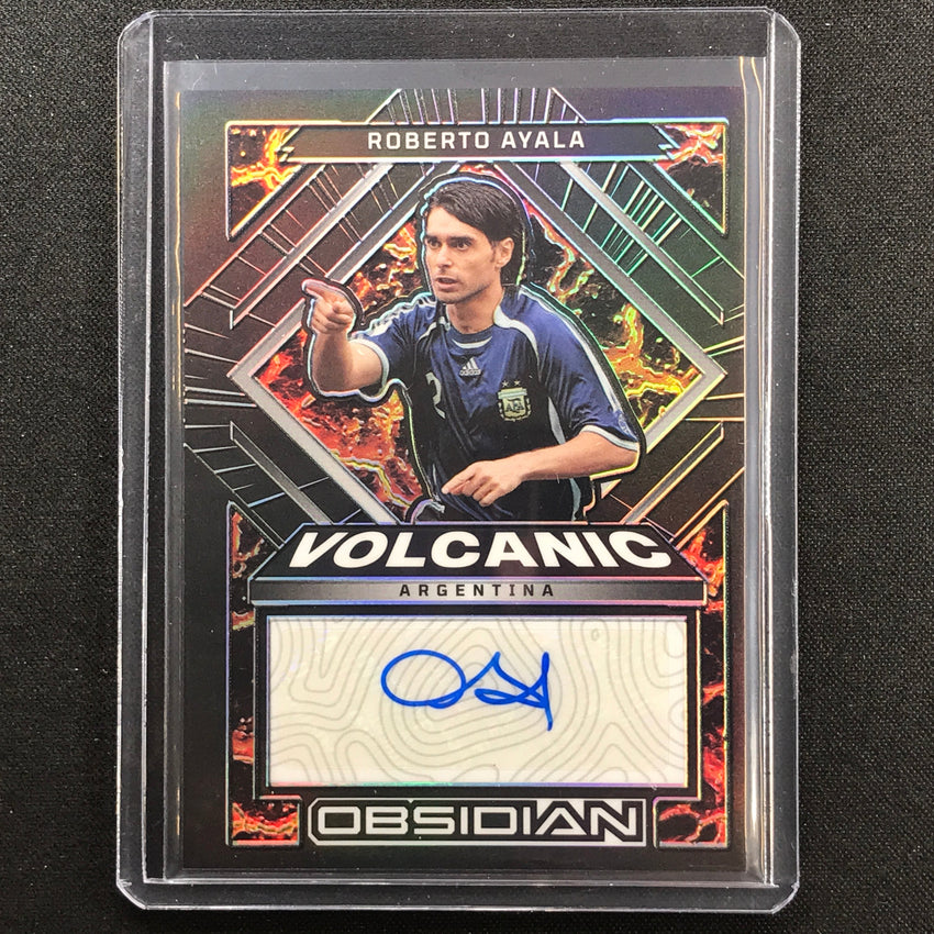 2022-23 Obsidian Roberto Ayala Volcanic Signatures Auto Silver 97/199