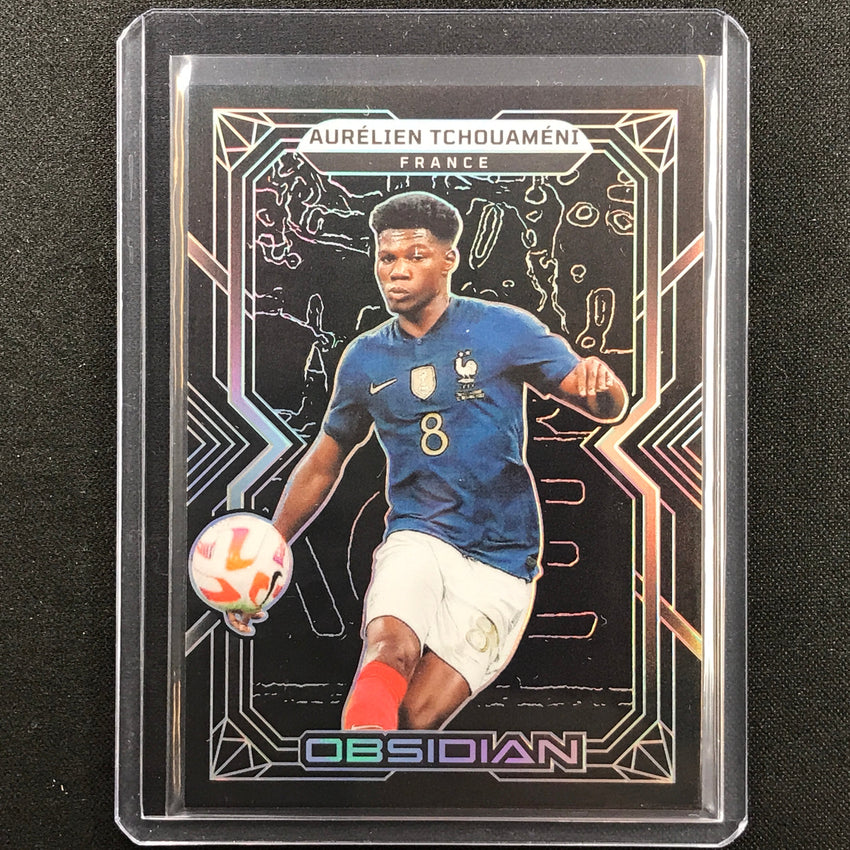 2022-23 Obsidian Aurelien Tchouameni Base Silver 25/115