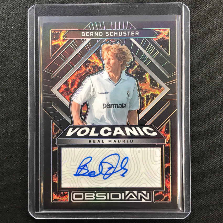 2022-23 Obsidian Bernd Schuster Volcanic Signatures Auto Silver 57/199