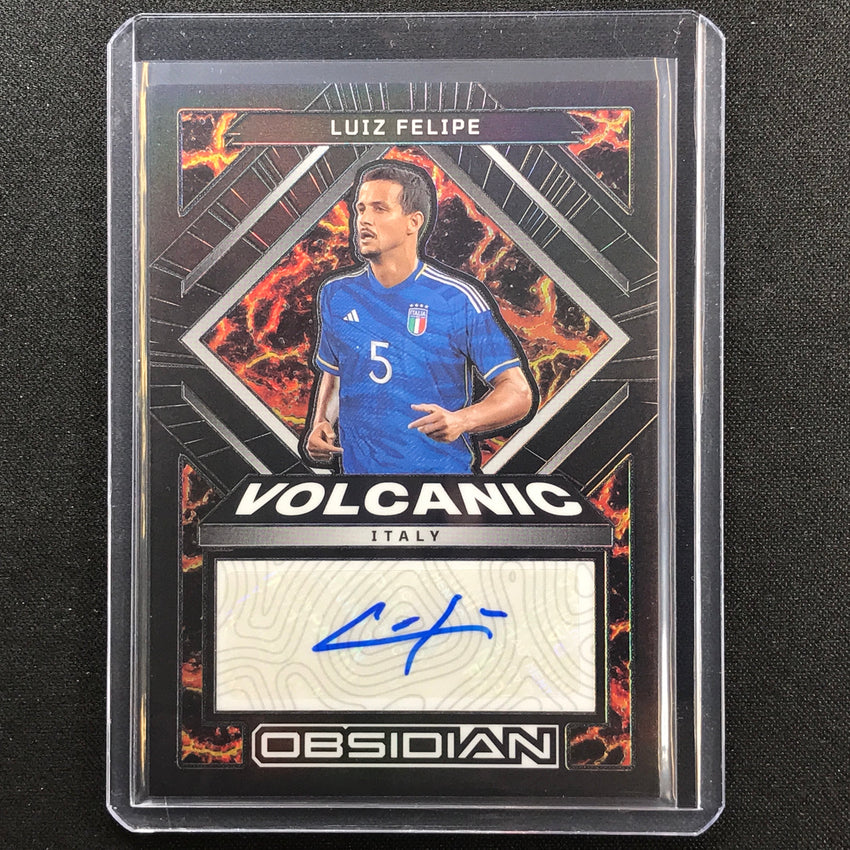 2022-23 Obsidian Luiz Felipe Volcanic Signatures Auto Silver 114/199