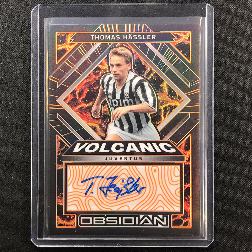 2022-23 Obsidian Thomas Hassler Volcanic Signatures Auto Electric Orange 33/75