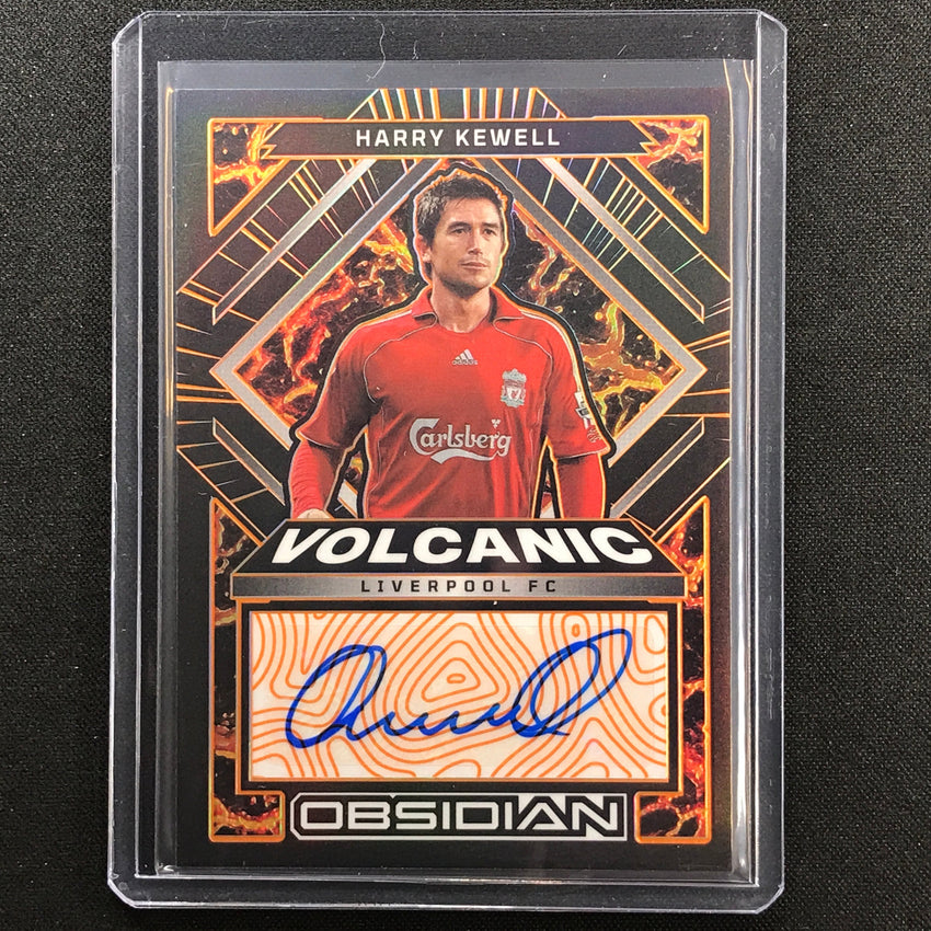 2022-23 Obsidian Harry Kewell Volcanic Signatures Auto Electric Orange 50/75