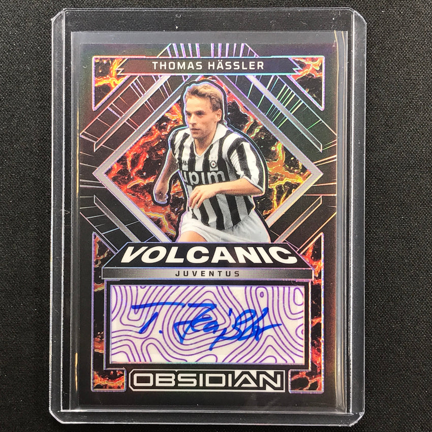 2022-23 Obsidian Thomas Hassler Volcanic Signatures Auto Electric Purple 3/50