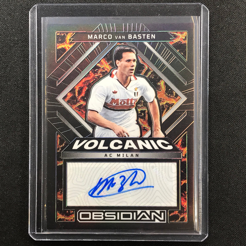 2022-23 Obsidian Marco Van Basten Volcanic Signatures Auto Silver 1/27