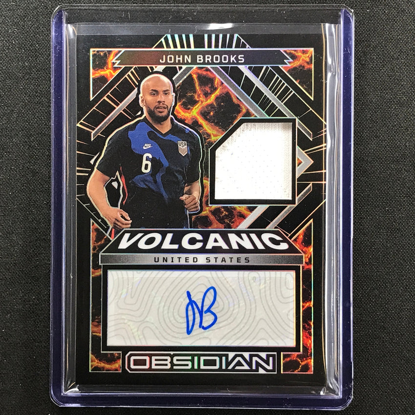 2022-23 Obsidian John Brooks Volcanic Material Signatures Relic Auto 73/117