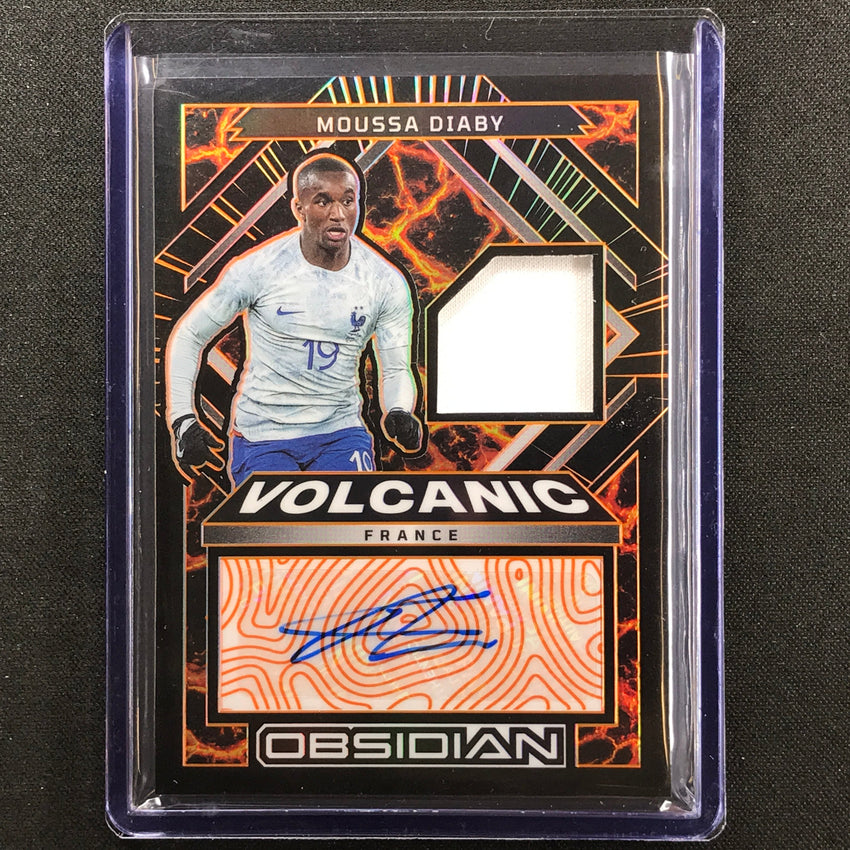 2022-23 Obsidian Moussa Diaby Volcanic Material Signatures Relic Auto 75/75