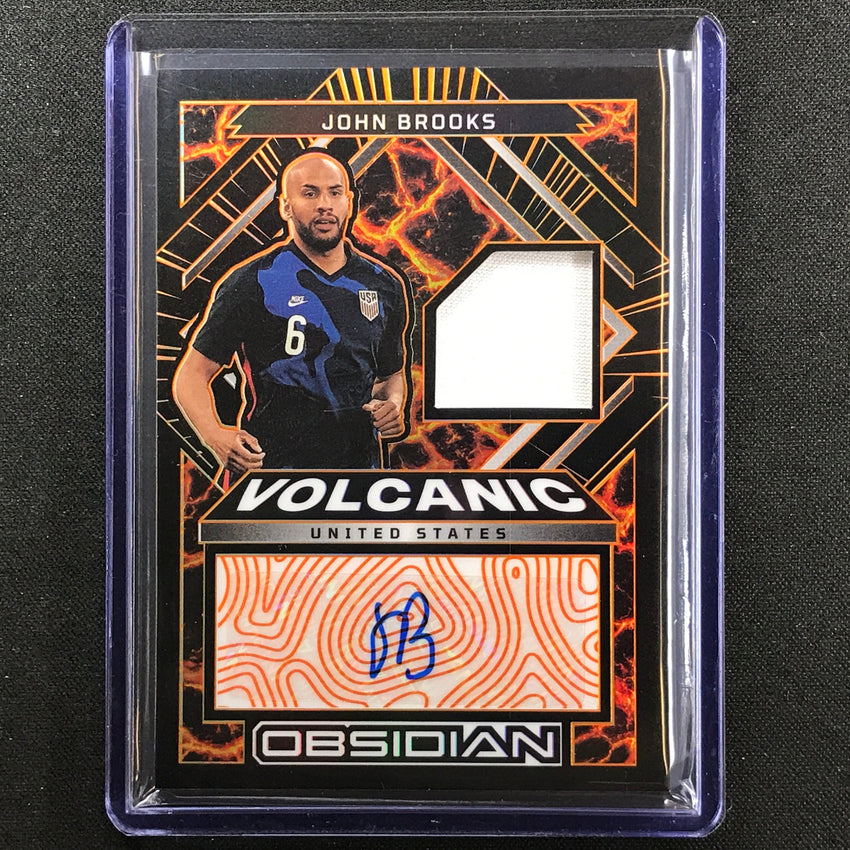 2022-23 Obsidian John Brooks Volcanic Material Signatures Relic Auto 43/75