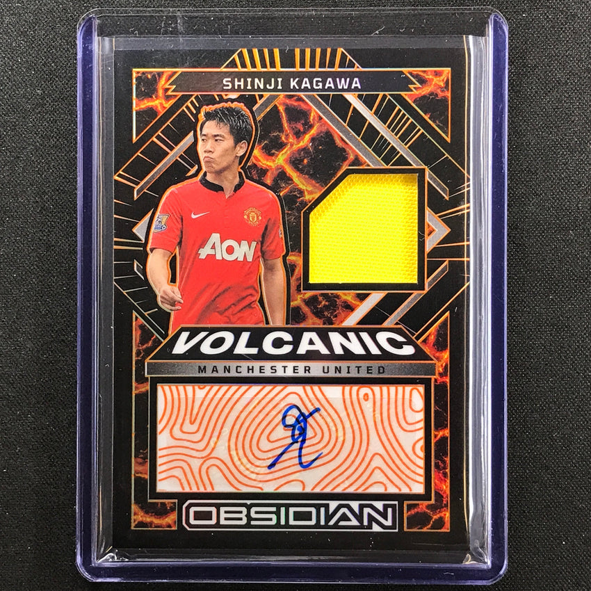 2022-23 Obsidian Shinji Kagawa Volcanic Material Signatures Relic Auto 21/25