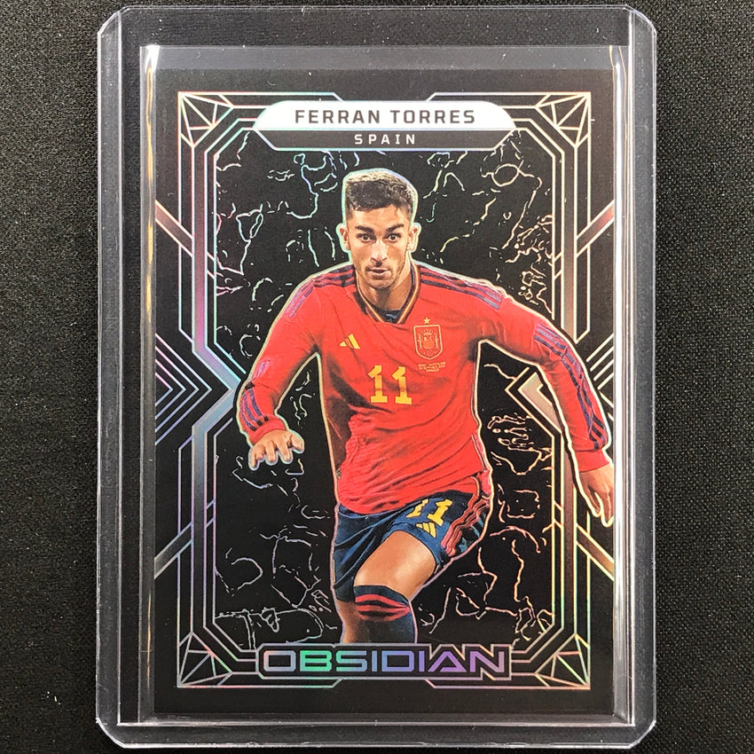 2022-23 Obsidian Ferran Torres Base Silver 56/115