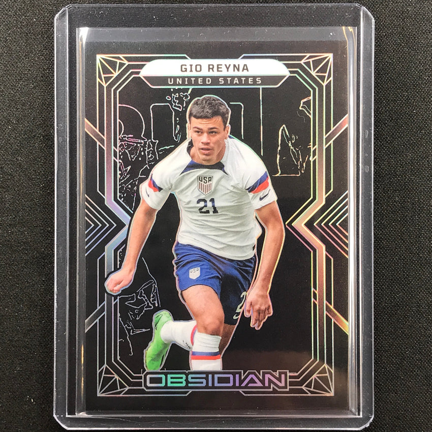2022-23 Obsidian Gio Reyna Base Silver 21/115