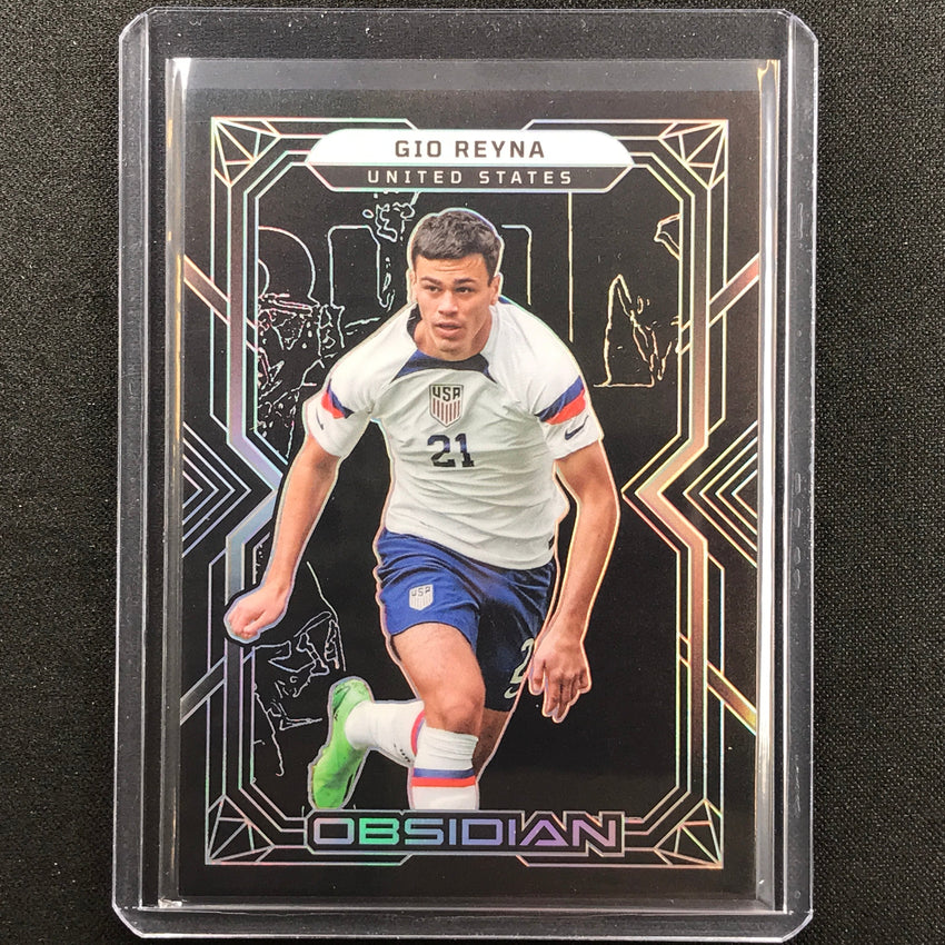 2022-23 Obsidian Gio Reyna Base Silver 83/115