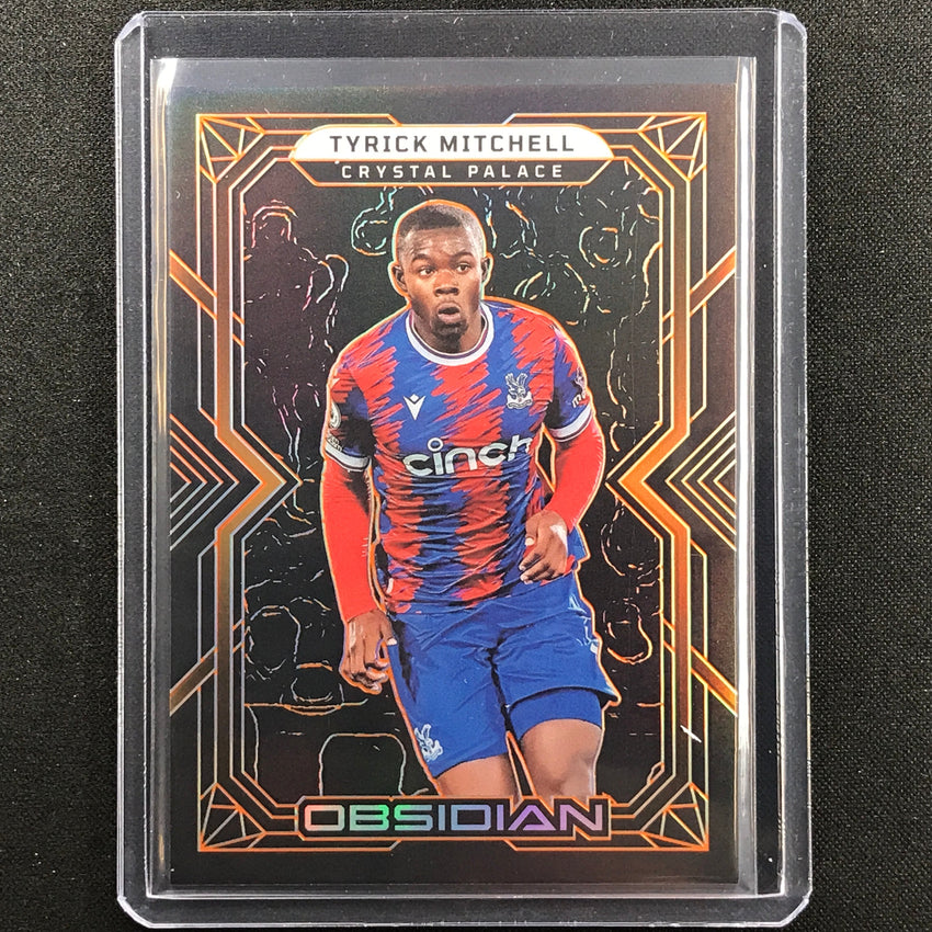 2022-23 Obsidian Tyrick Mitchell Base Electric Etch Orange 10/40