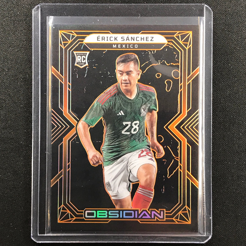 2022-23 Obsidian Erick Sanchez Rookie Base Electric Etch Orange 24/40