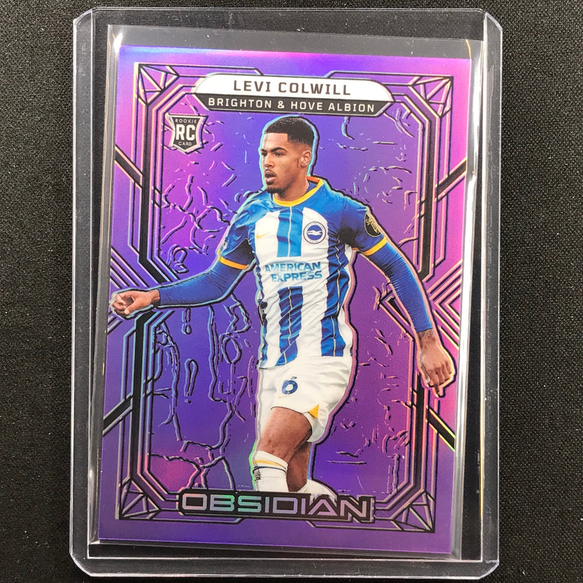 2022-23 Obsidian Levi Colwill Rookie Base Electric Etch Purple Flood 17/25