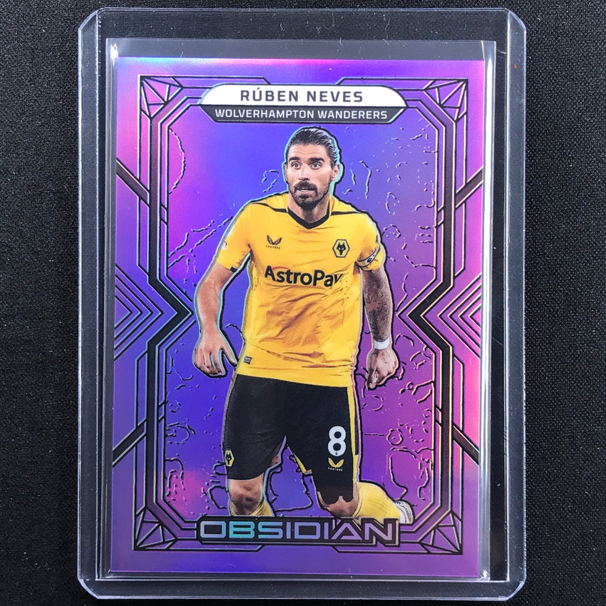 2022-23 Obsidian Ruben Neves Base Electric Etch Purple Flood 12/25