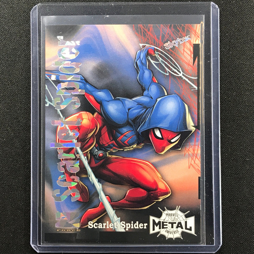 2021-2022 Marvel Spider-man Metal Scarlet Spider Z-force Amazing Rave 52/62